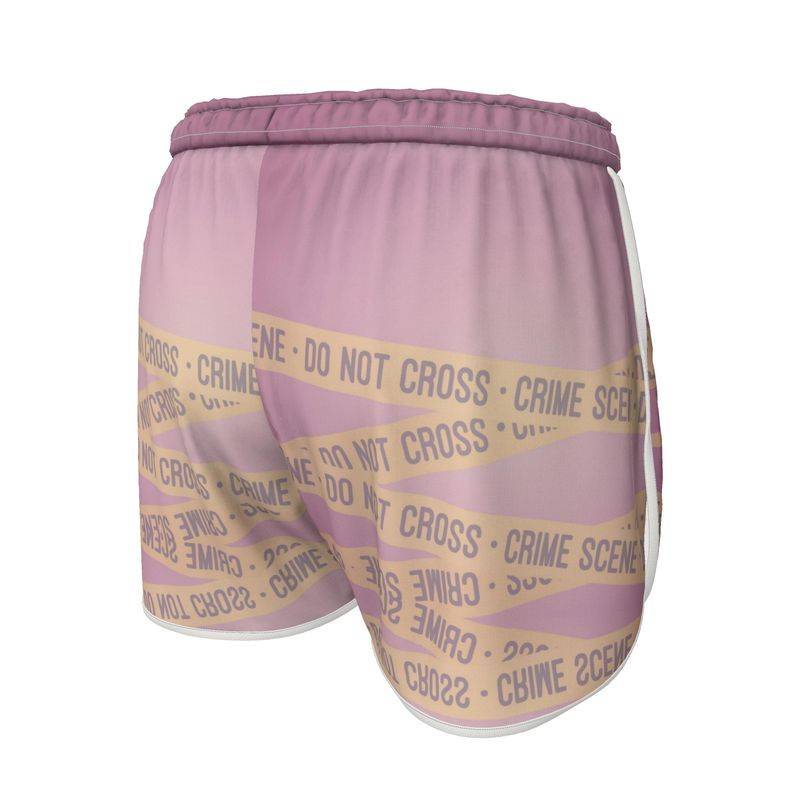 Shorts: Don't Cross the Line Women's Running Shorts
