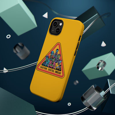 Phone Case: Zombie-Themed Tough Case for iPhone, Caution Digital Undead Phone Cover, Phone Accessory for Halloween, Unique Gift Idea, Trendy Phone [...]