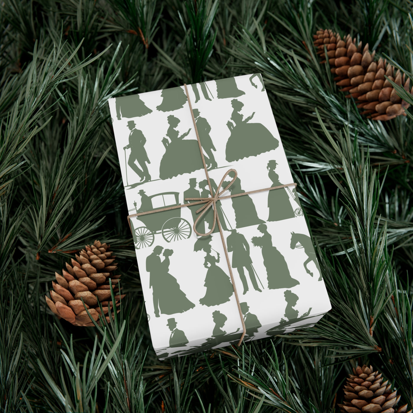 Wrapping Paper: Giddy Up | Victorian Inspired Design