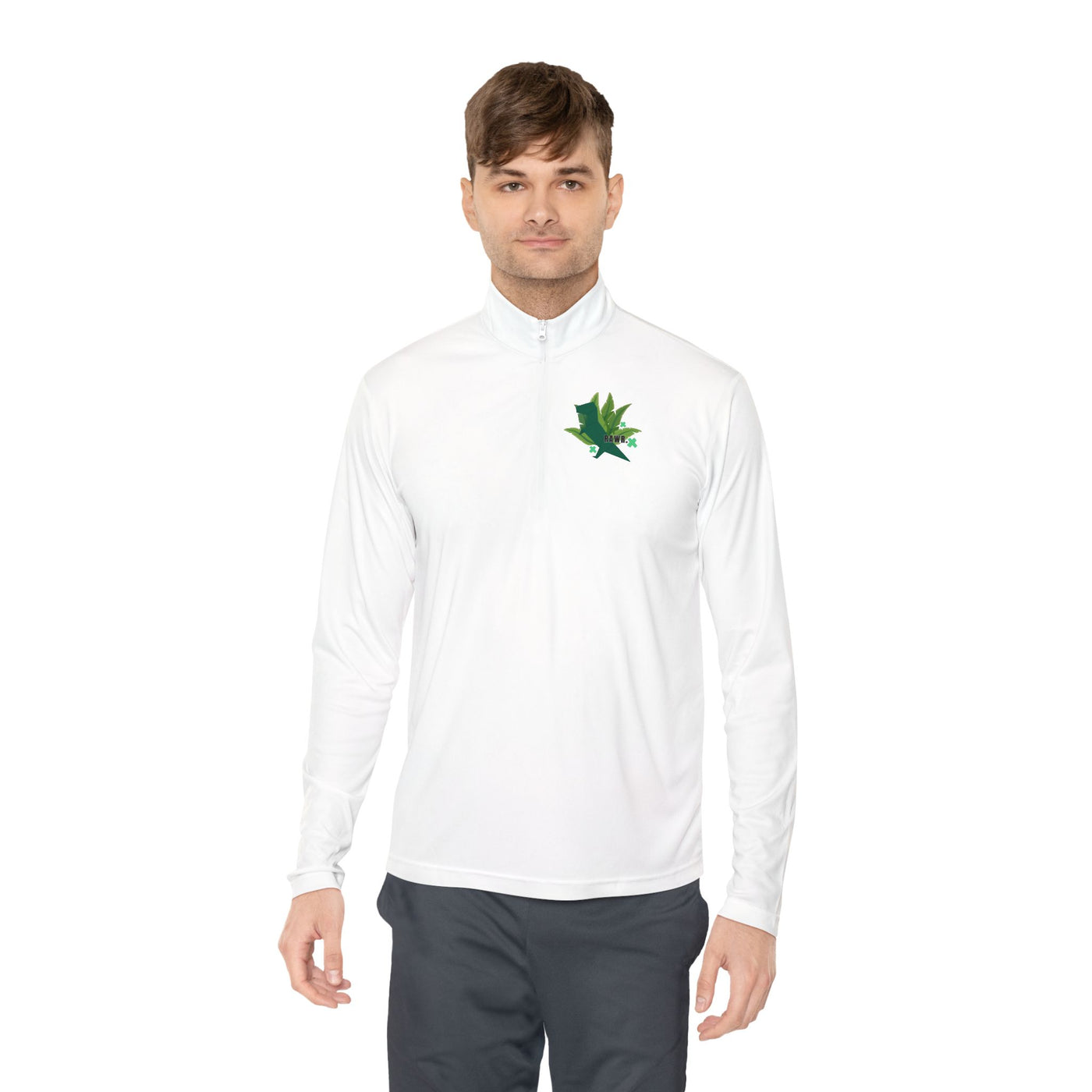 Quarter-Zip: D-I-N-O saur | Eco-Friendly