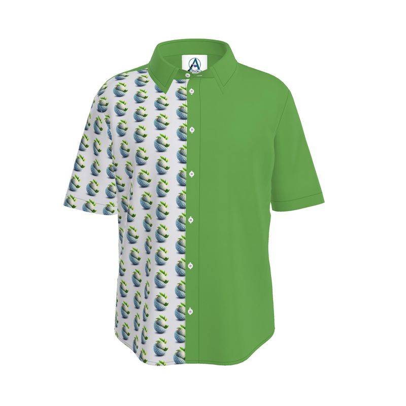 Shirt: Men's “Golf Green” Luxury Button Down