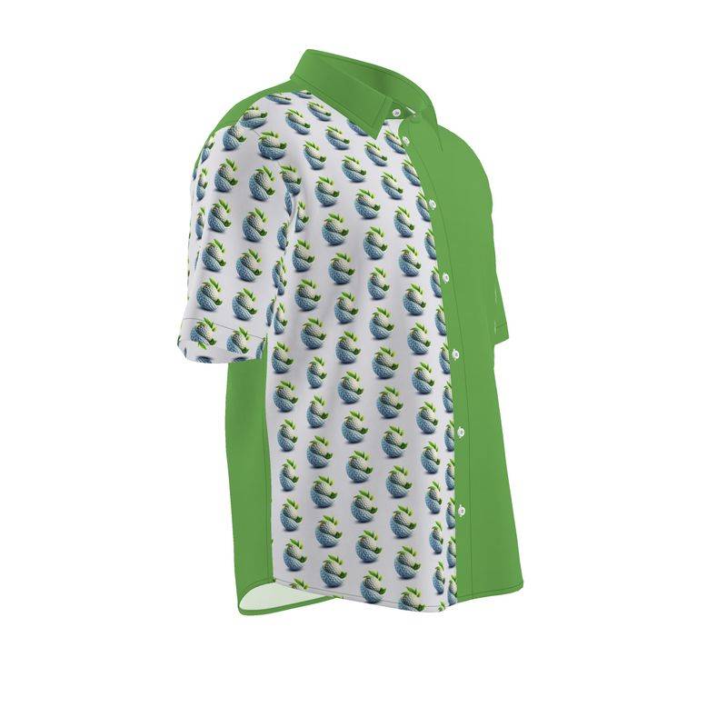 Shirt: Men's “Golf Green” Luxury Button Down