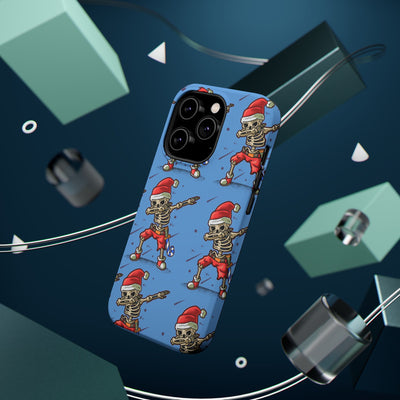Santa Skelly Celly Phone Case | Durable & MagSafe Compatible