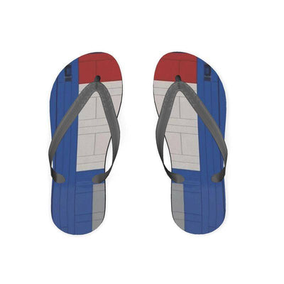 Flip Flops: Floppy Foot Files 2 You – exfoliating foot care sandals for dry, cracked heels, designed for home pedicure use.