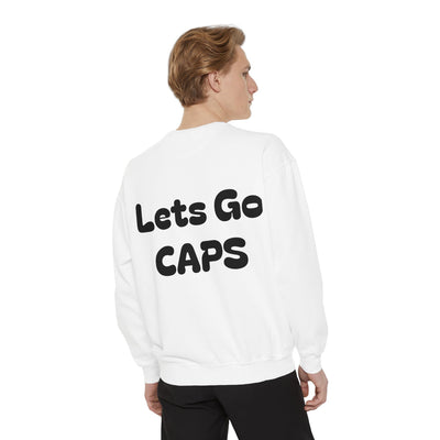 Sweatshirt: MTO Custom Handdrawn Sports Swestshirt Retro Eagle - CAPS Sample