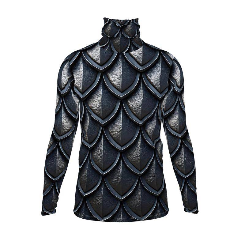 Turtleneck: Dragon Scales Medieval Looking Apparel