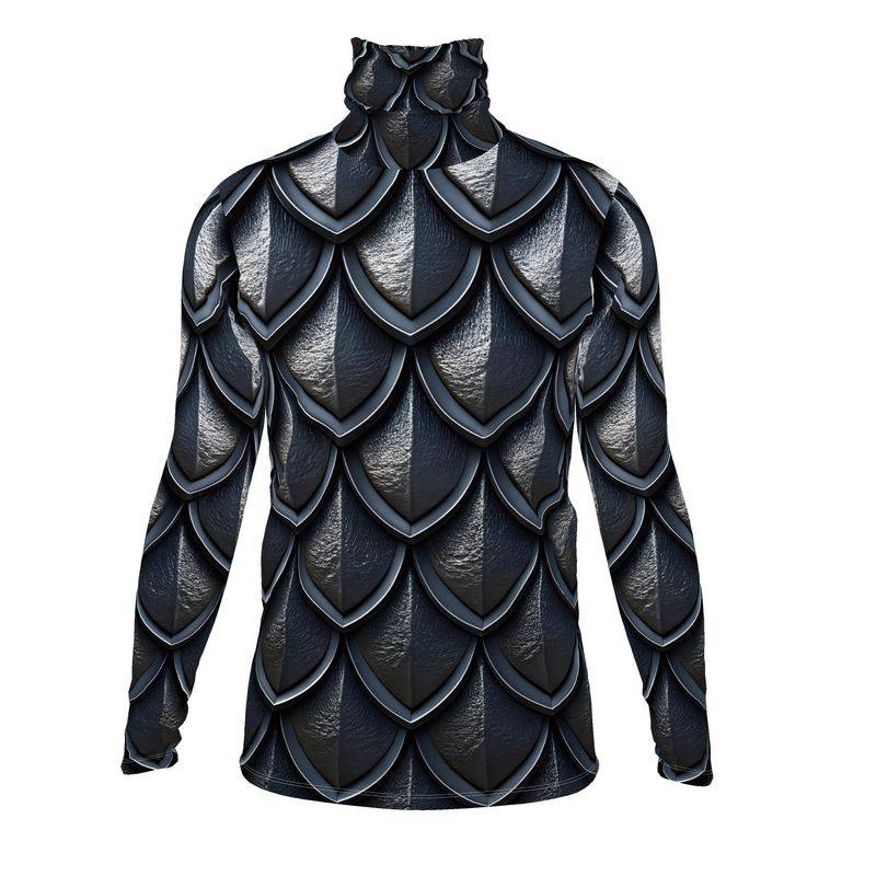 Turtleneck: Dragon Scales Medieval Looking Apparel