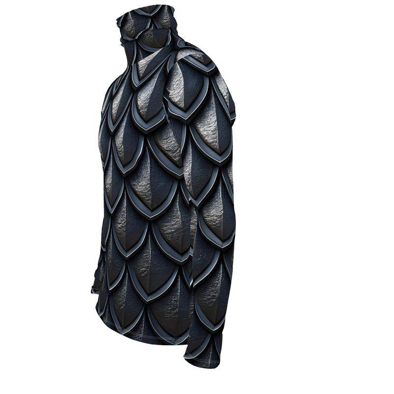 Turtleneck: Dragon Scales Medieval Looking Apparel
