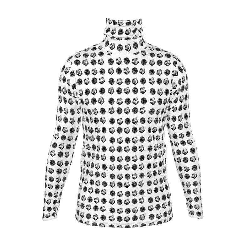Turtleneck: Men's Dice Men's Turtleneck