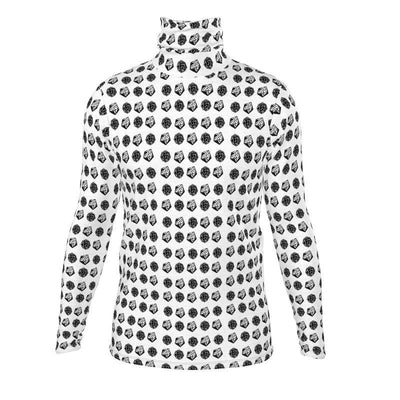 Turtleneck: Men's Dice Men's Turtleneck