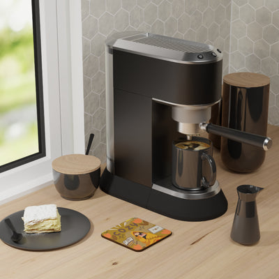 Hardboard Back Coaster: Fall Comforts