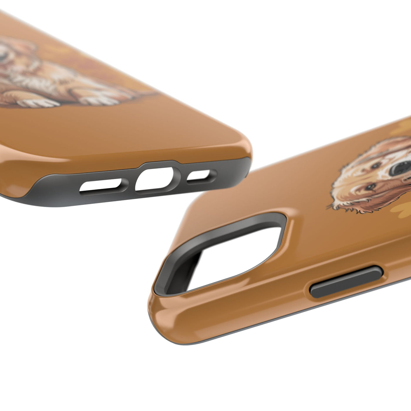 Dog Lover Magnetic Phone Case, Cute Pet Cases for iPhone, Dog-themed Phone Covers, Golden Retriever Case, Gifts for Dog Owners