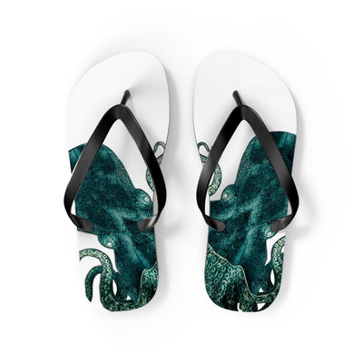 Flip Flop: Inspired Octopus Flip Flops - Fun Beach Sandals for Summer