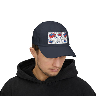 Classic Dad Cap with Fun Comic Design, Cool Accessories, Perfect Gift, Casual Style, Trendy Headwear