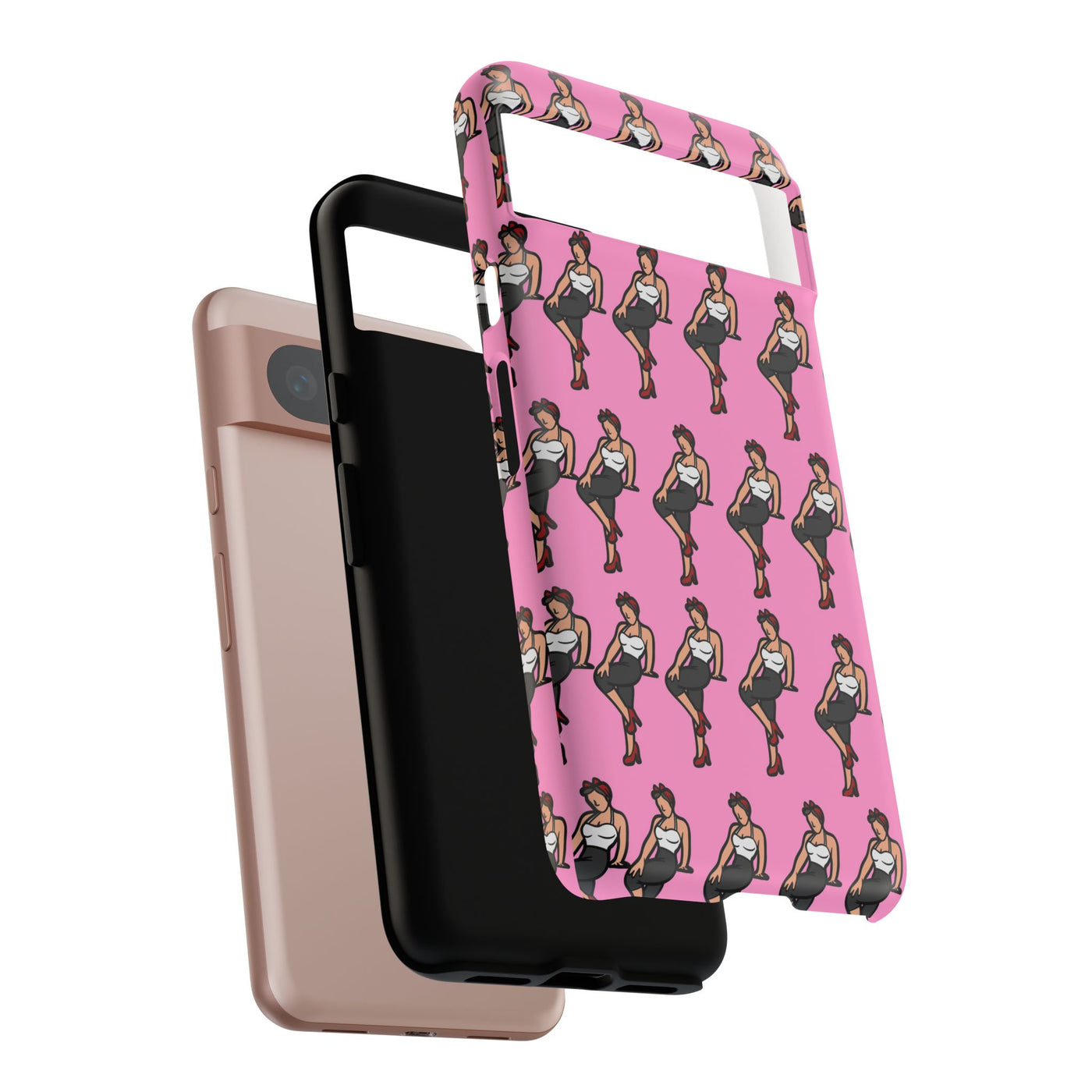 Phone Case: Victory Pin Up Design