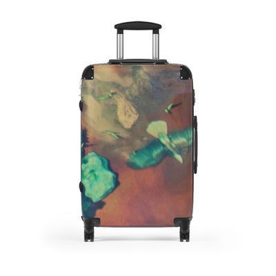 Whimsical Travel Suitcase - Unique Carry-On Luggage for Adventurers, Personalized Vacation Gear, Perfect Travel Gift, Art-Inspired Design