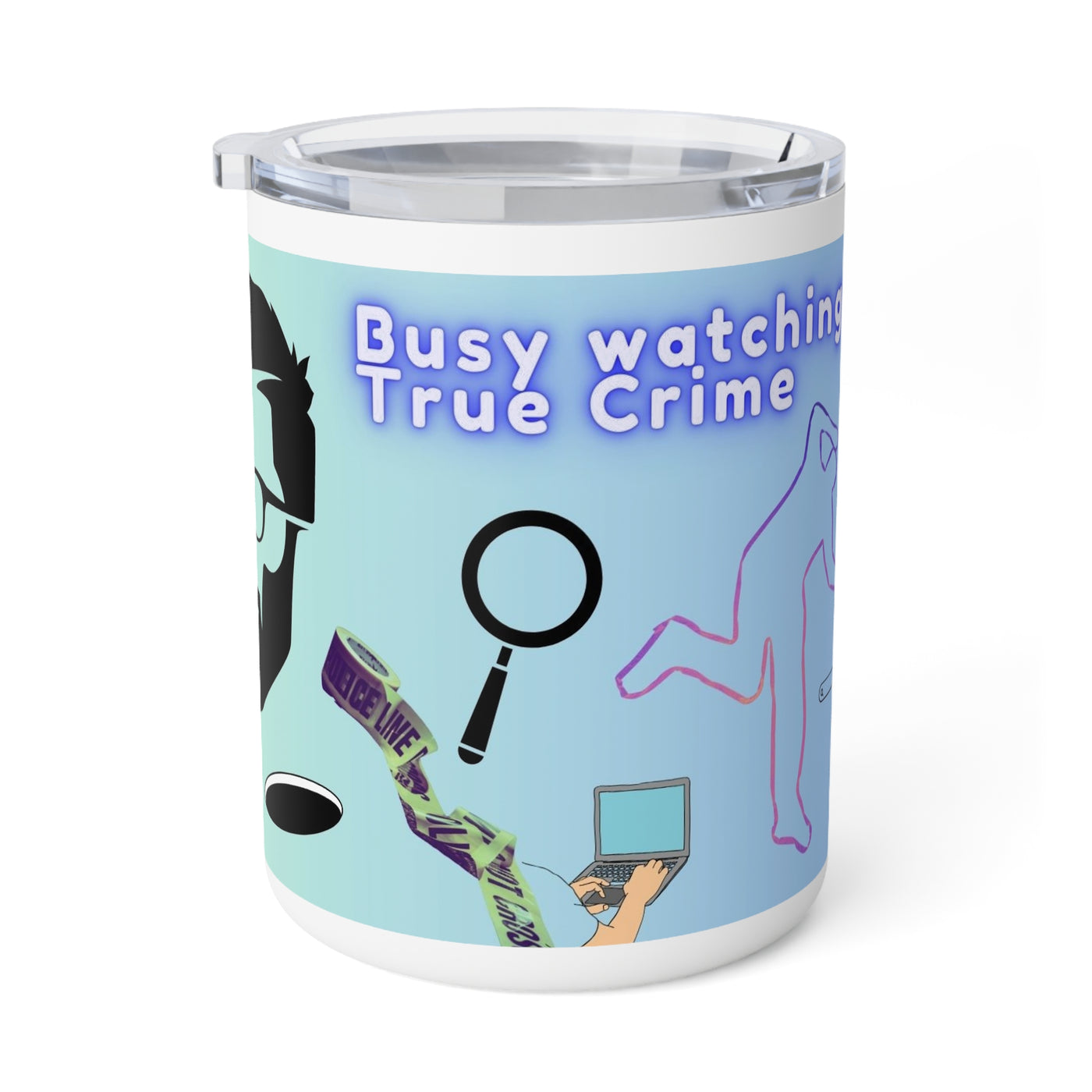 Mug: True Crime Lover's Insulated Coffee Mug - 10oz
