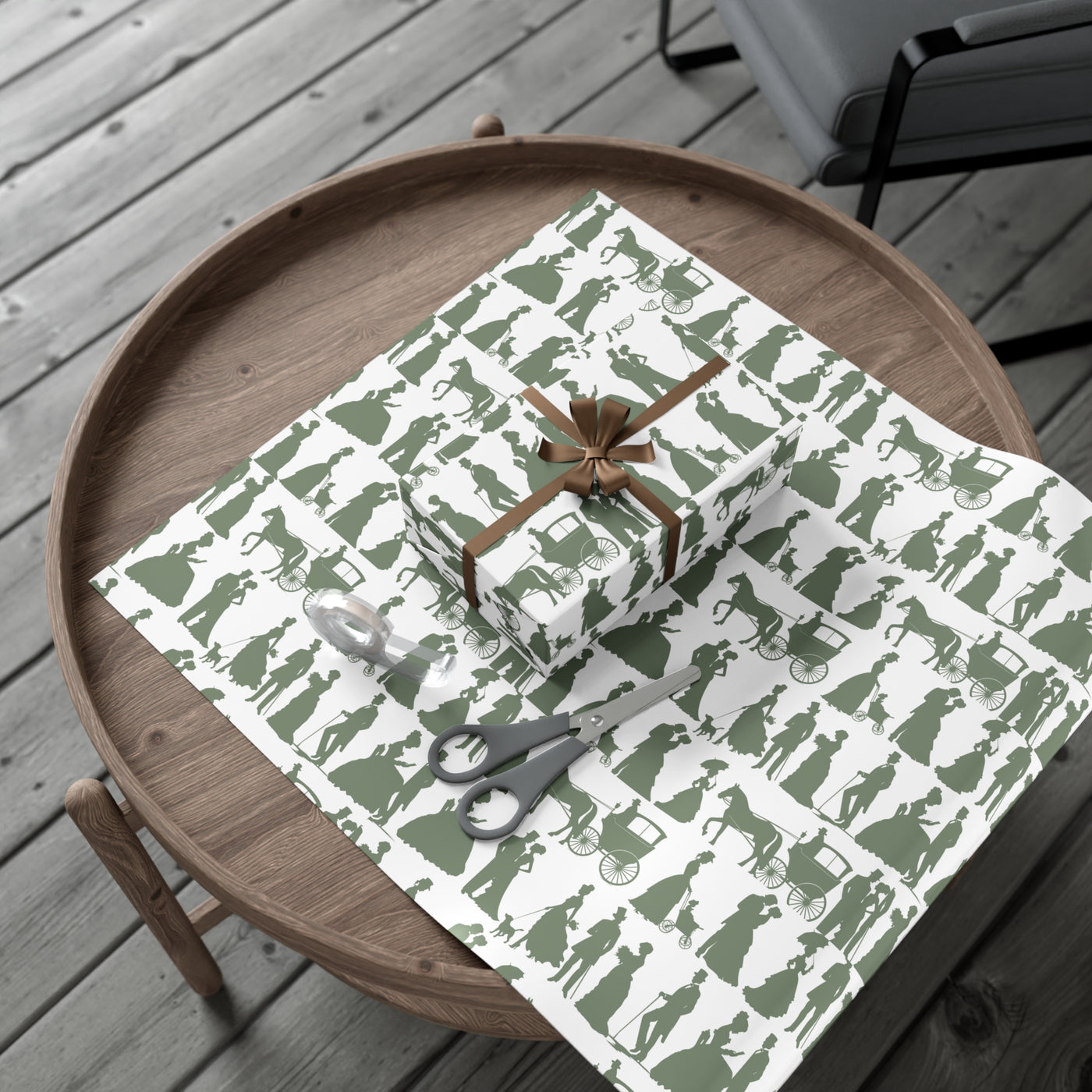 Wrapping Paper: Giddy Up | Victorian Inspired Design