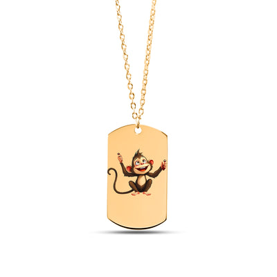 Necklace: Customize your own necklace.  Sample - STEM Monkey