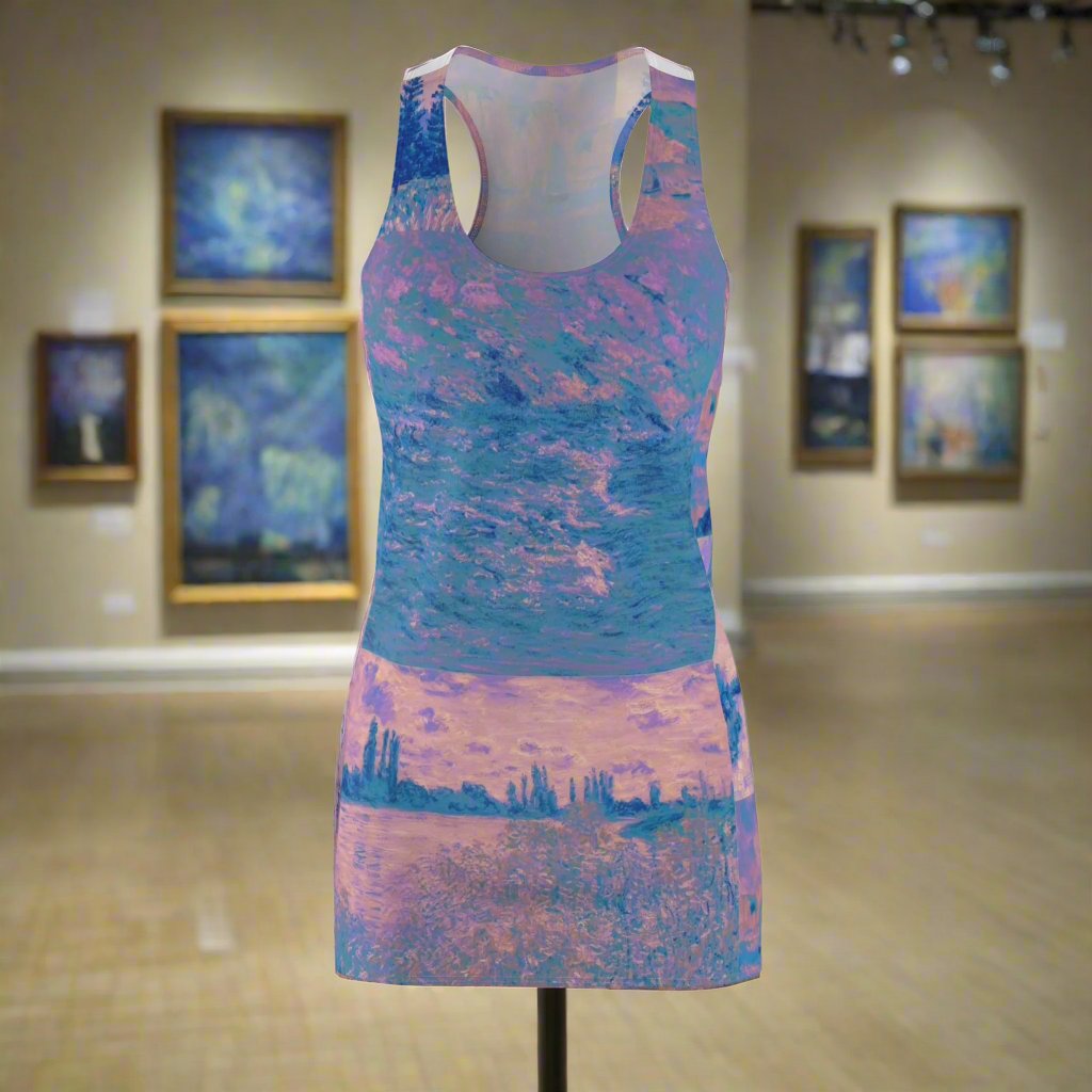Racerback Dress: Serene Landscape | Fine Art Inspired
