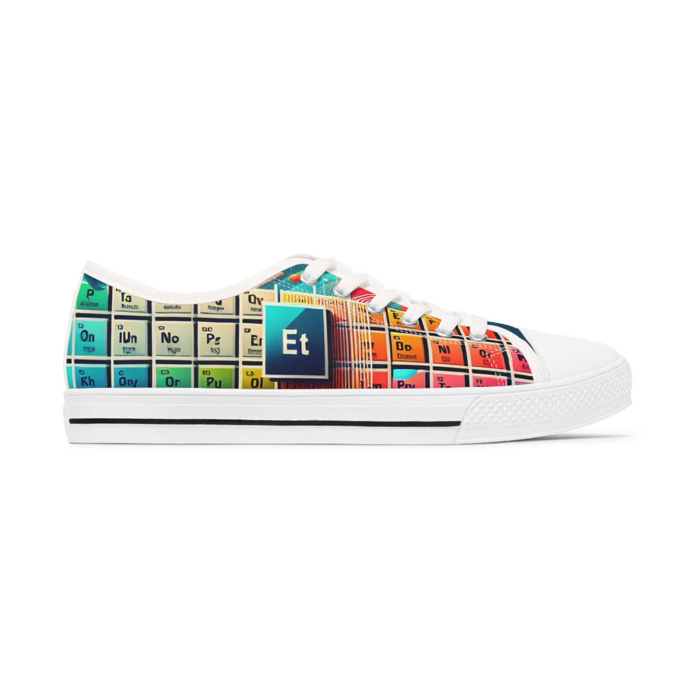 Women's Low Top Periodic Table Sneakers