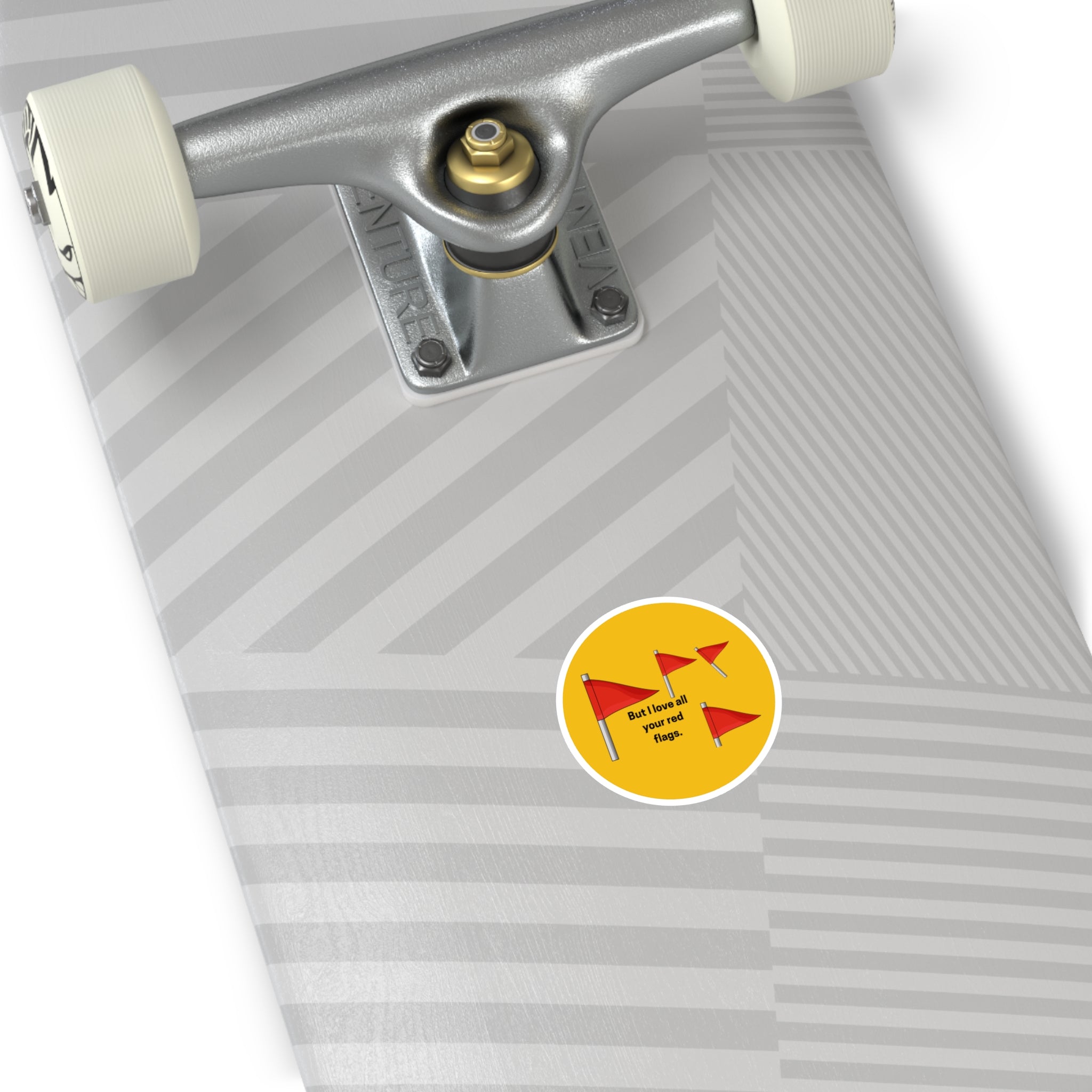 Sticker: Red Flags | Outdoor