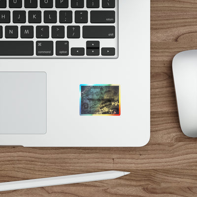 Die-Cut Stickers: For the Punks | Holographic Style