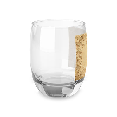 Whiskey Glass: Bee Design