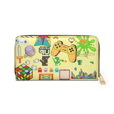 Wallet: Retro Gamer | Zipper Wallet