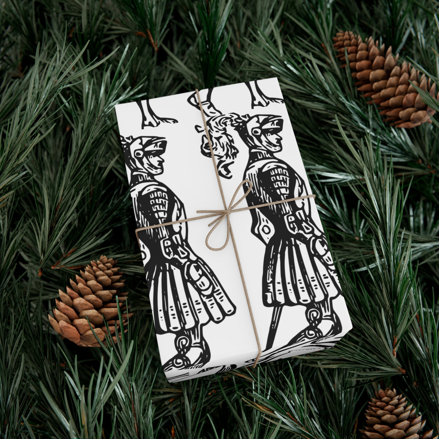 Wrapping Paper: Knight in Shining Honor | Vintage Inspired