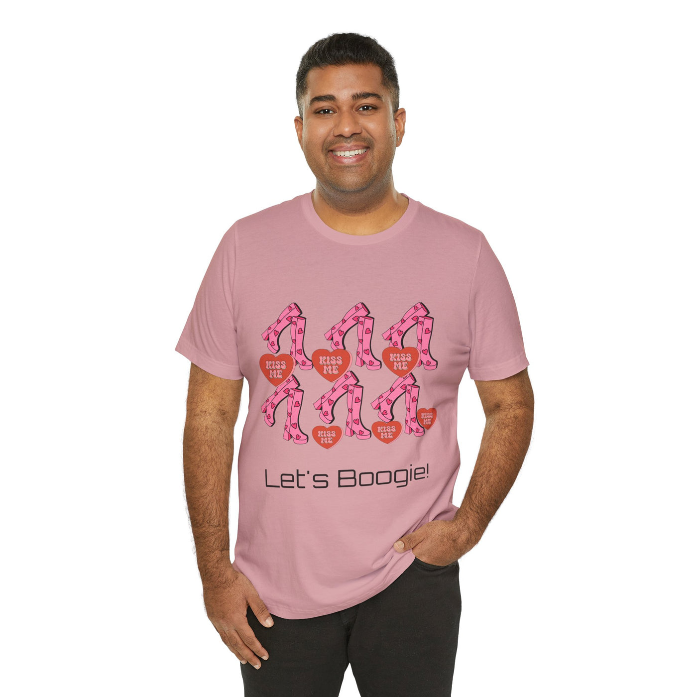 T-Shirt: Let's Boogie! | Jersey Fabric