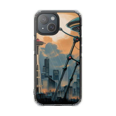 Phone Case: Futuristic Magnetic Phone Case | Unique Clear Impact Case, Modern Phone Accessories, Gift for Tech Lovers, Artistic Phone Cover, [...]