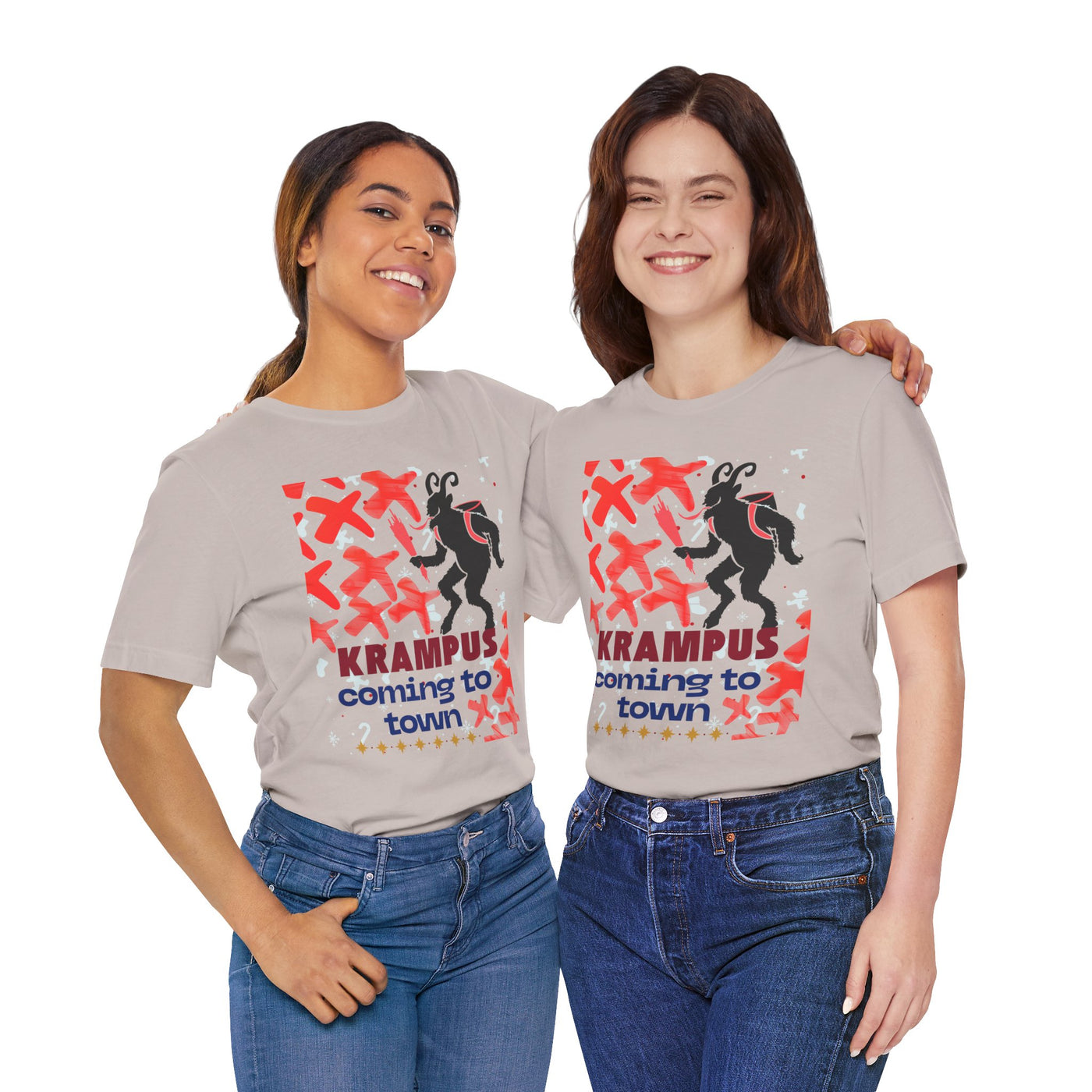 Krampus T-Shirt | Sinister Cheer | 100% Cotton, Unisex