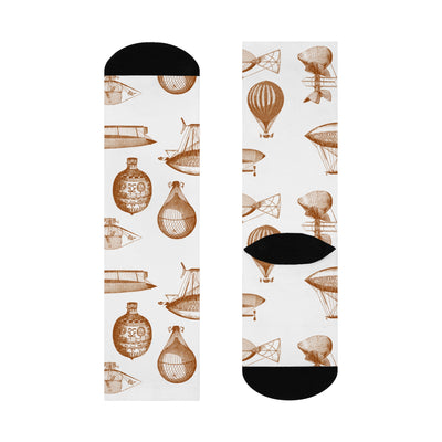 Crew Socks: Dirigible | Hot Air to Float Away