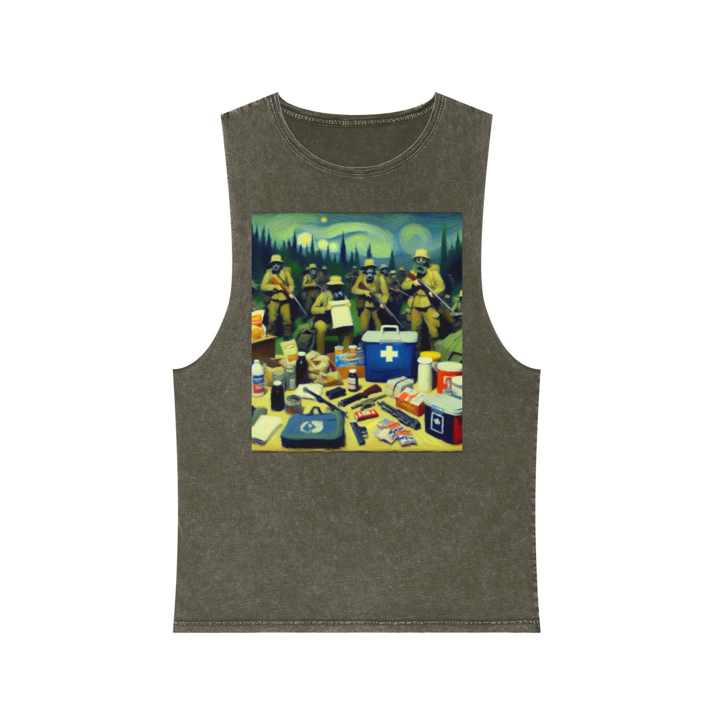 Vintage Zombie Apocalypse Supply Run Tank Top