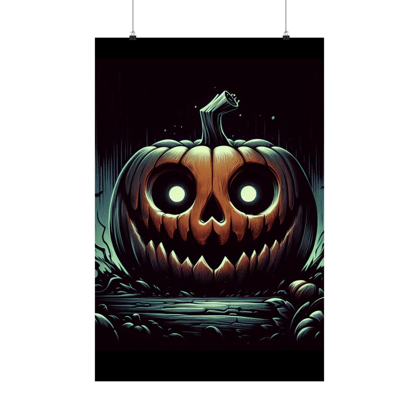 Poster: Creepy Pumpkin