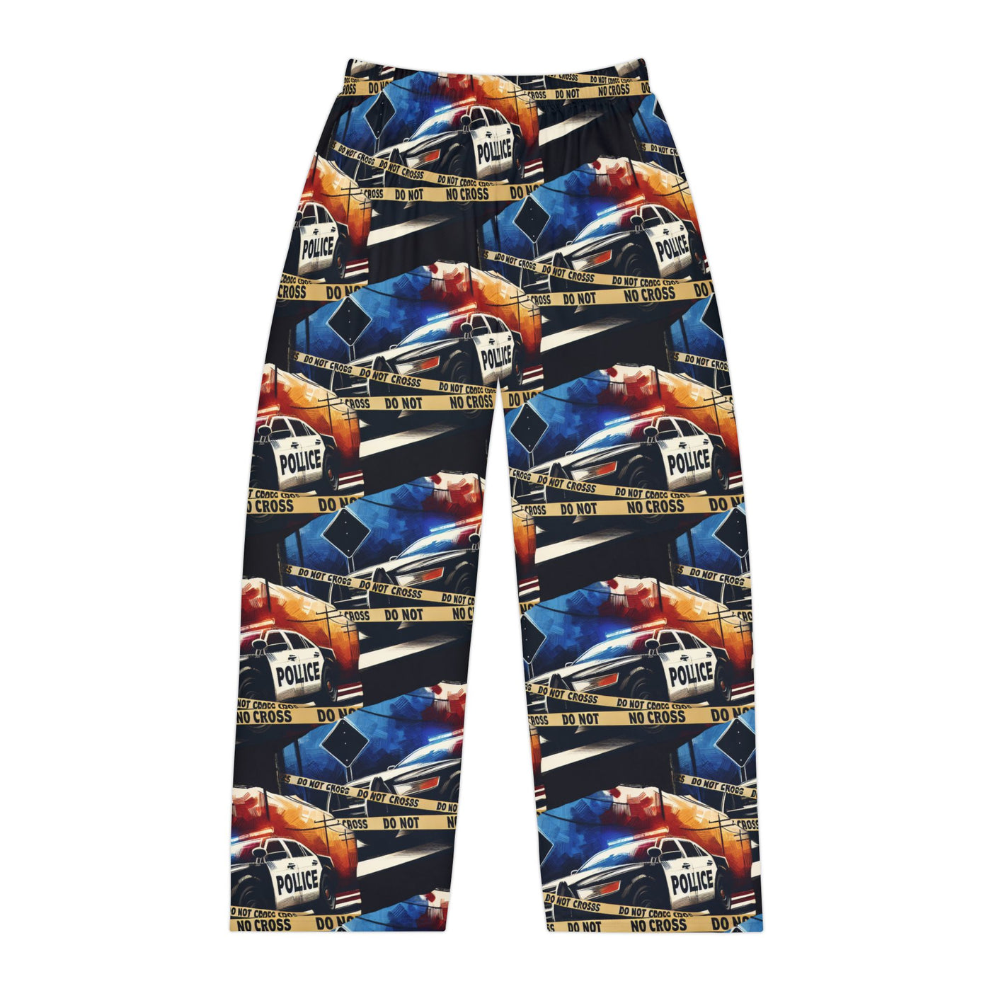 Pajama Pants: Police Line - Do Not Cross Men's Pajama Pants (AOP)