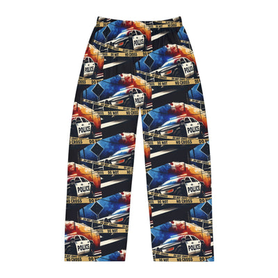 Pajama Pants: Police Line - Do Not Cross Men's Pajama Pants (AOP)
