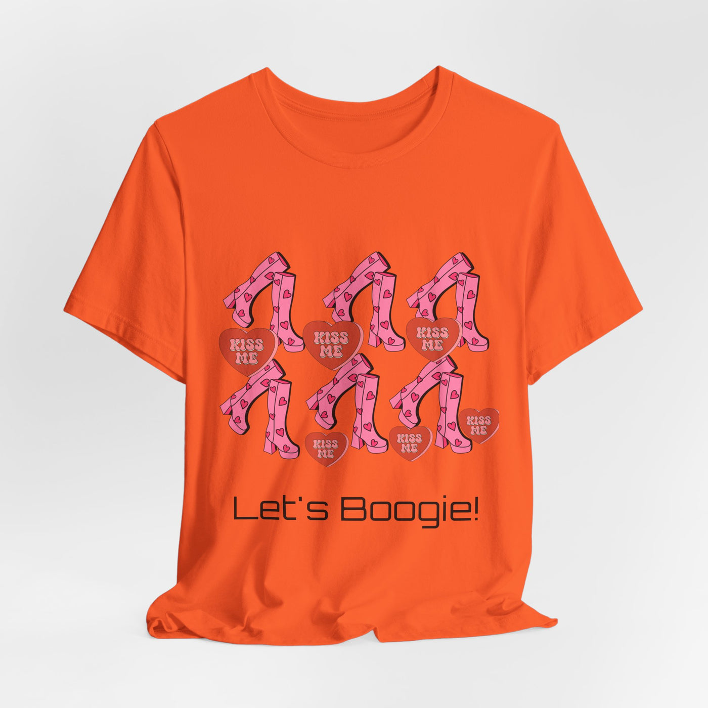 T-Shirt: Let's Boogie! | Jersey Fabric