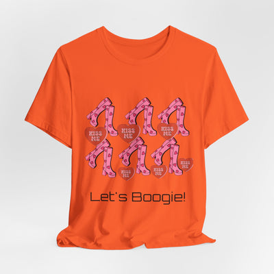T-Shirt: Let's Boogie! | Jersey Fabric
