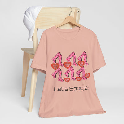 T-Shirt: Let's Boogie! | Jersey Fabric