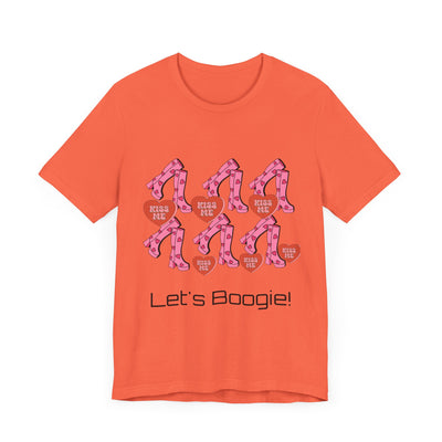 T-Shirt: Let's Boogie! | Jersey Fabric