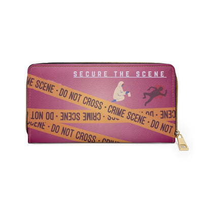 Wallet: True Crime Junkie Zipper Wallet | Perfect For True Crime Lovers & Investigators