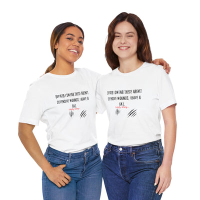 T-shirt: True Crime Joke | Cat Scratches