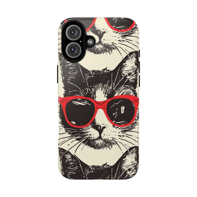 Phone Case: Sassy Cat Phone Case, Cute Cat Lovers Gift, Pet Lover Accessory, Fun Cat Phone Cover, Stylish Gadget Protection