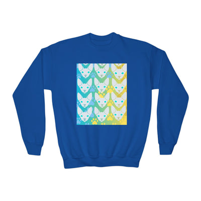 Sweatshirt: Hairless Kitty Design Crewneck