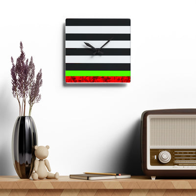 Clock: Wicked Witch Design | Acrylic