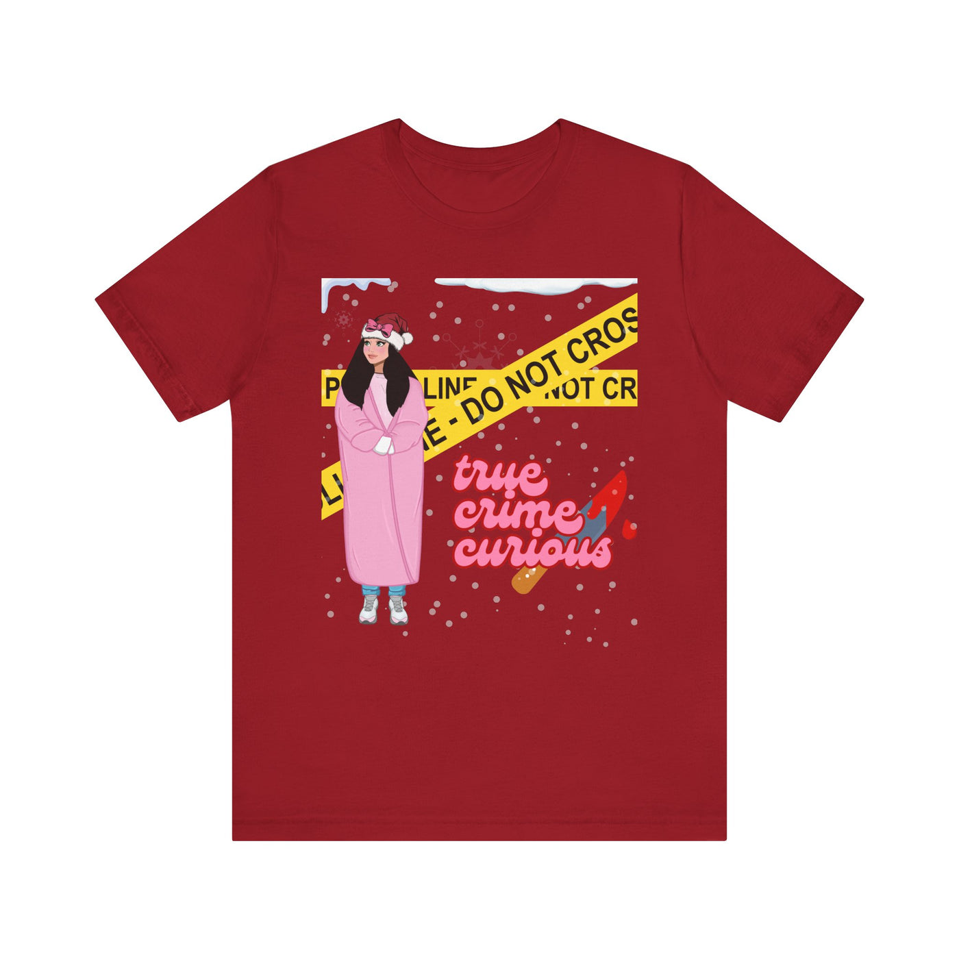 T-shirt: True Crime Curious | Holiday Edition
