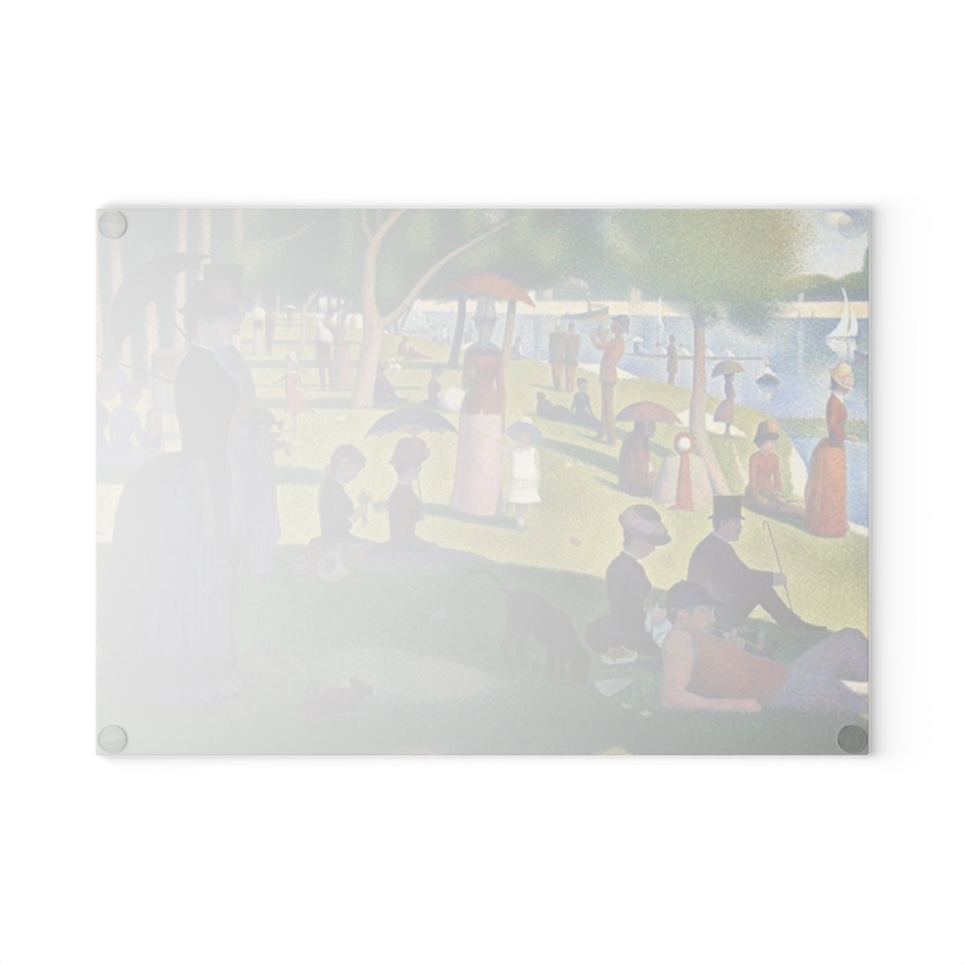 Glass Cutting Board: Sunday Afternoon Island Artist Board