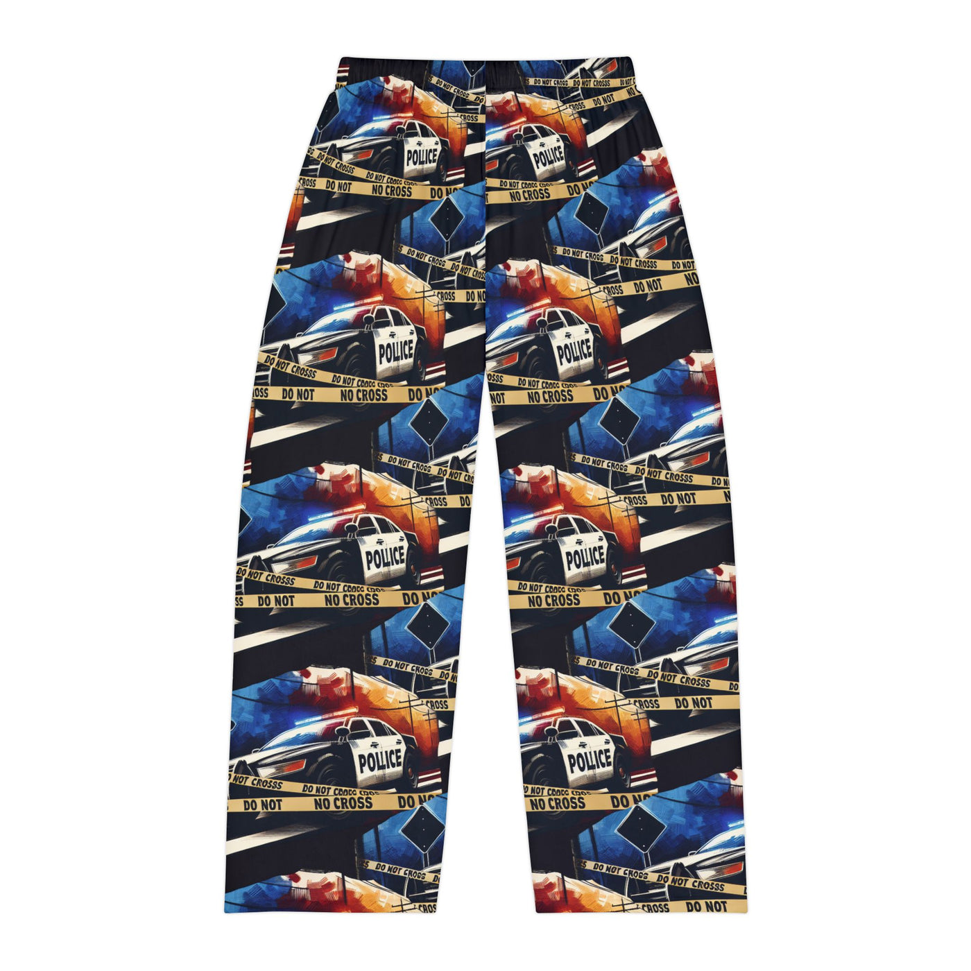 Pajama Pants: Police Line - Do Not Cross Men's Pajama Pants (AOP)